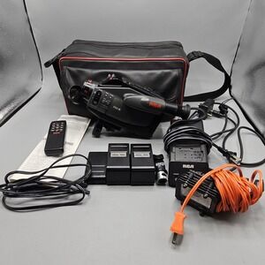 Vintage RCA PRO807 8x Camcorder Carry Case Accessories Manual See Description‎